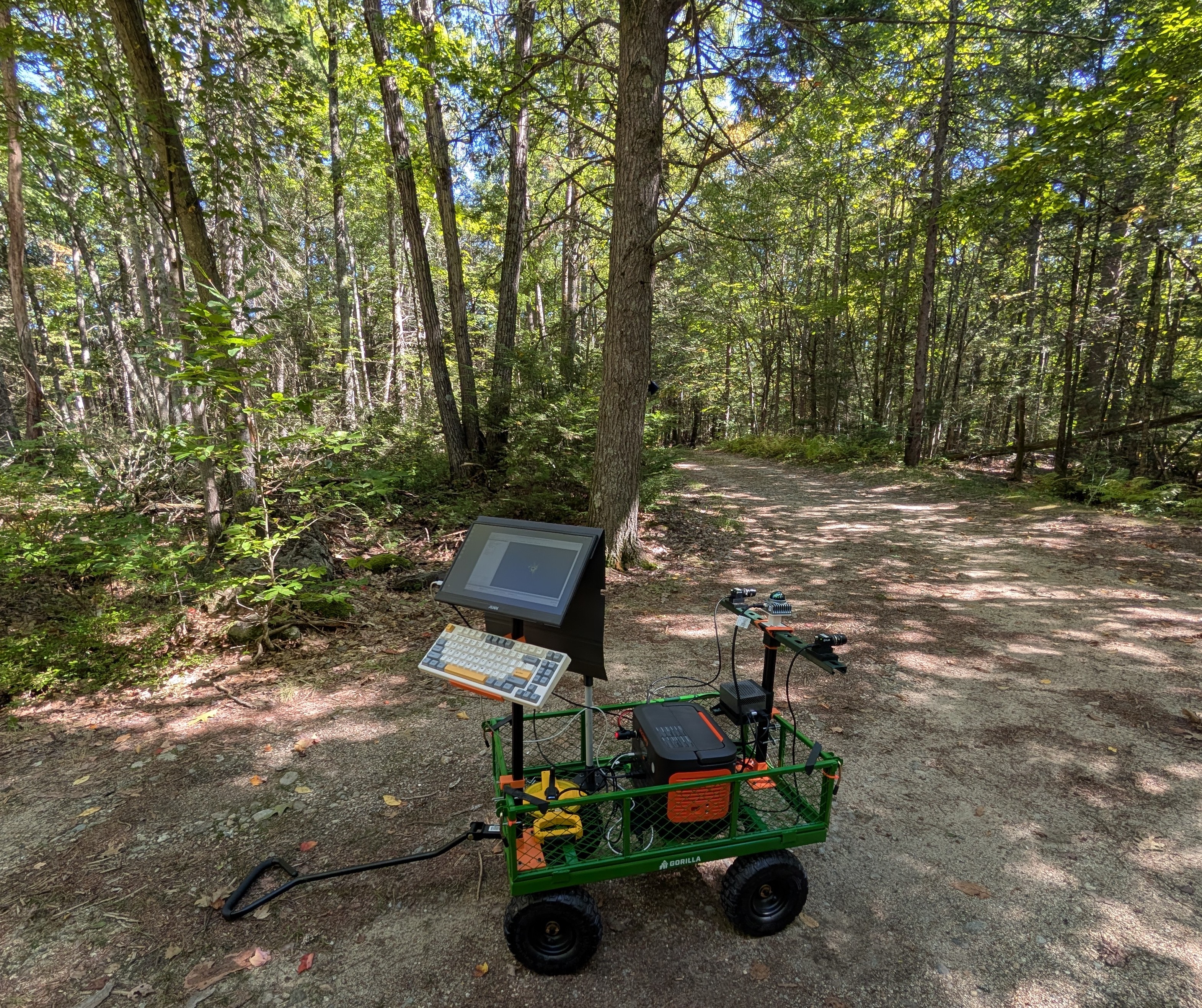 CUTMAP: Autonomous Forest Mensuration
